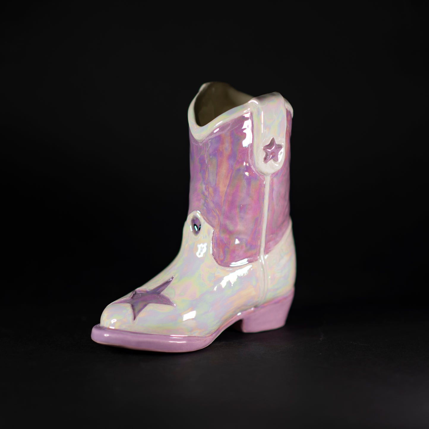 Lavender Cowgirl Space Boot